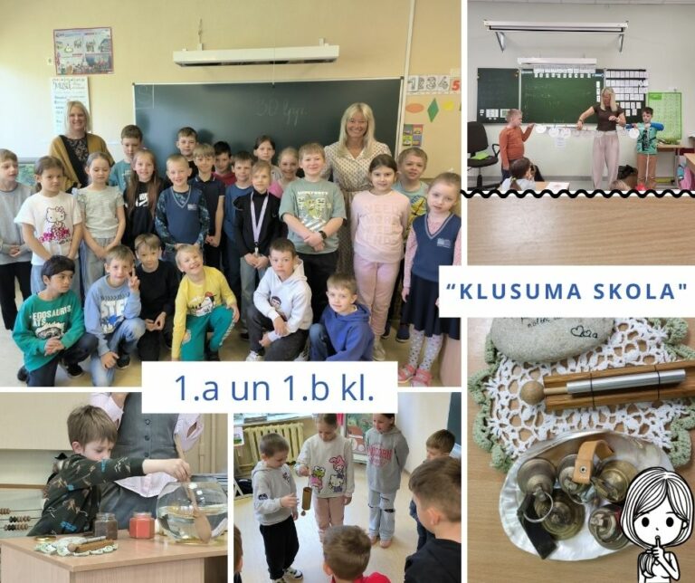 1.a un 1.b “Klusuma stundas”