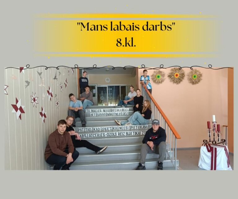 8. klases LABAIS DARBS