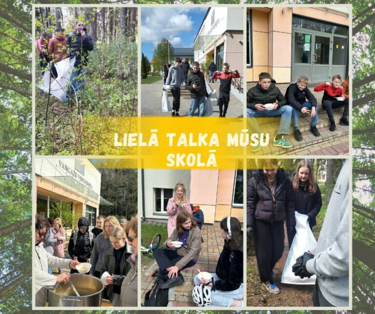 Lielā Talka Vangažu vidusskolā