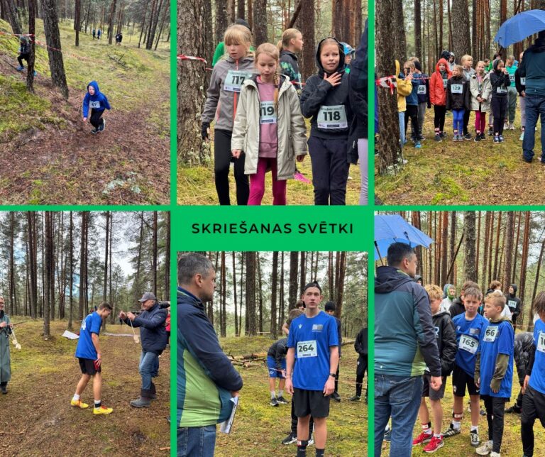 Sporta spēles – kross “Skriešanas svētki” Garkalnes bļodā