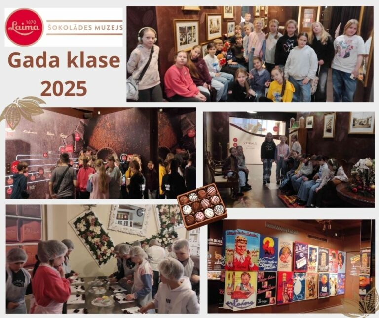 Šokolādes noslēpumu meklējumos: 4.b klase “Laima” muzejā