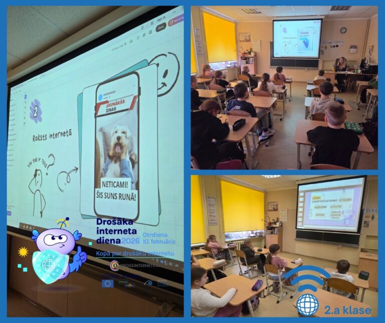 Drošā interneta diena 2.a klasē