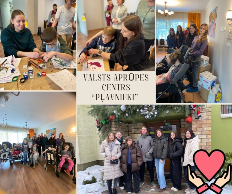 Tikšanās, kas silda sirdis – skolēni viesojas VSAC “Pļavnieki”