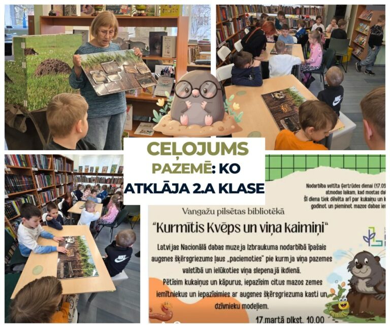 Ceļojums pazemē: ko atklāja 2.a klase