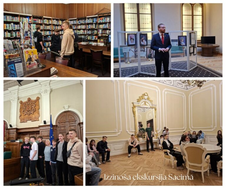 Pieredze, kas paliek atmiņā – ekskursija Saeimā