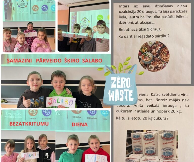 Projekts “Pārtikas glābēji”