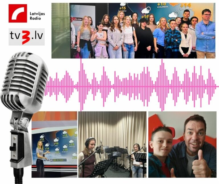 Skolēnu padomes mācību ekskursija masu mediju pasaulē