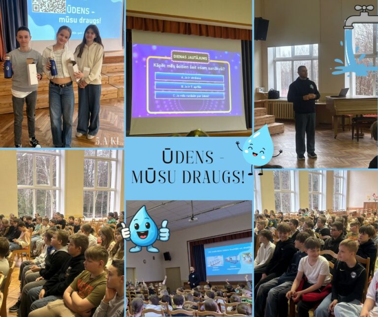 Ūdens – mūsu draugs