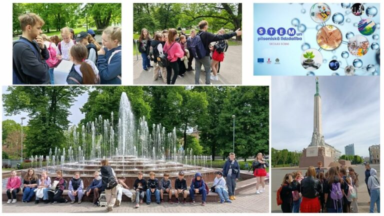 STEM un pilsoniskās līdzdalības skolas soma. “Orientēšanās un topogrāfijas ekskursija Rīgas centrā”